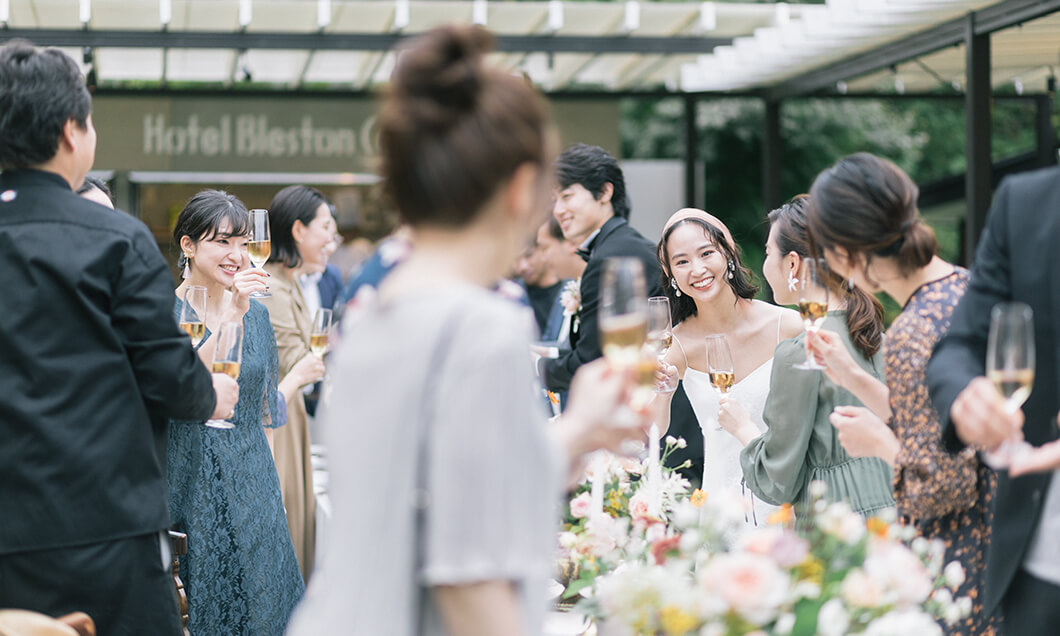 写真：軽井沢のガーデンパーティ（2）