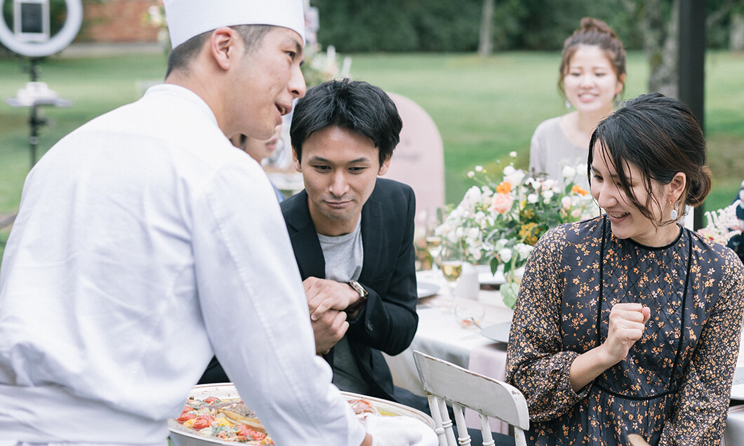 写真：軽井沢のガーデンパーティ（2）