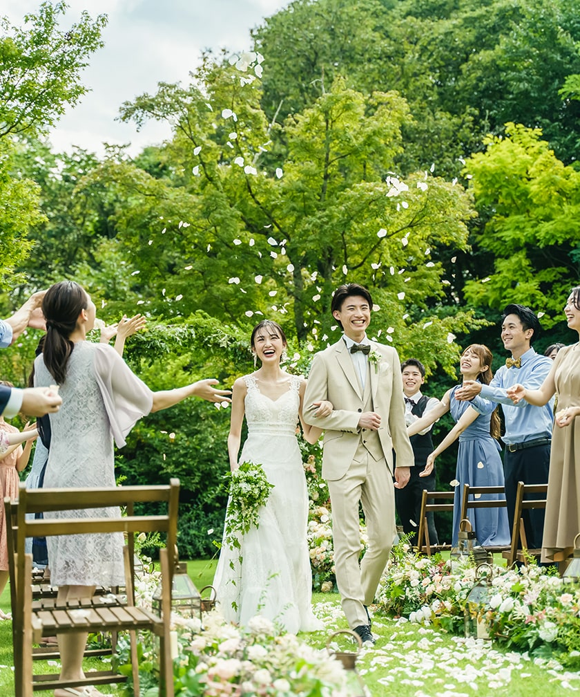 写真：軽井沢のガーデンパーティ（2）