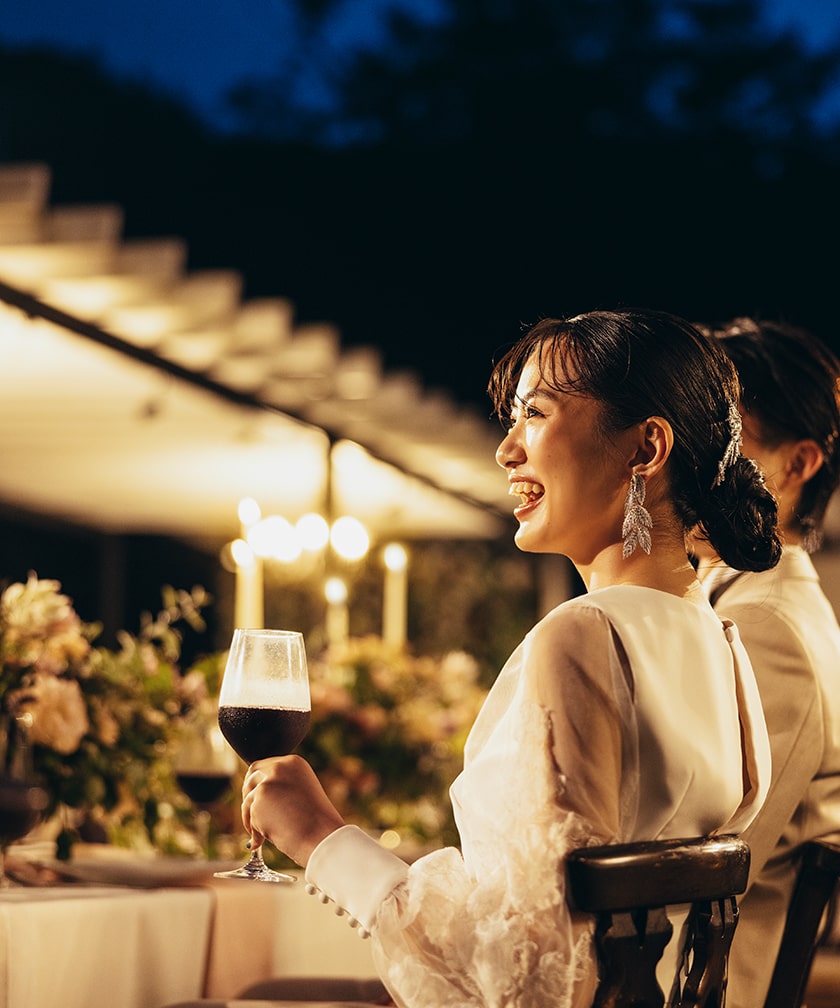 写真：キャンドルウエディング