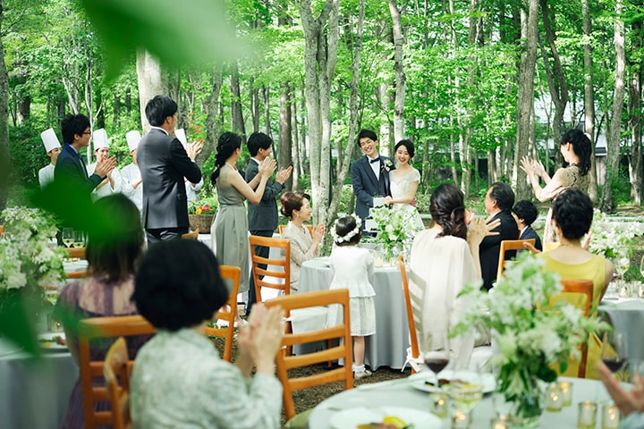 軽井沢で叶える結婚式の魅力 星野リゾート 軽井沢ホテルブレストンコートの結婚式