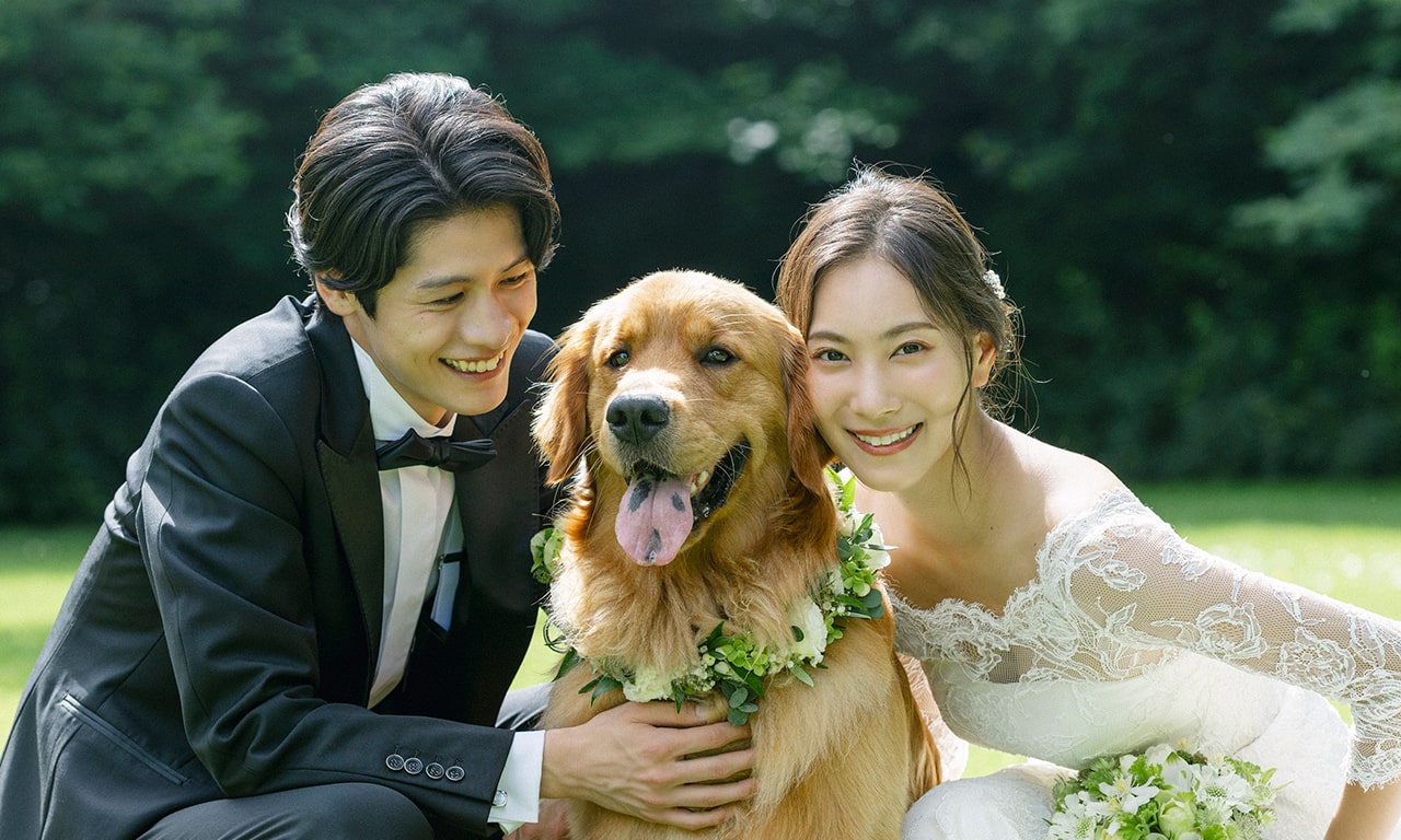 愛犬とずっと一緒に過ごせるウエディング｜星野リゾート 軽井沢