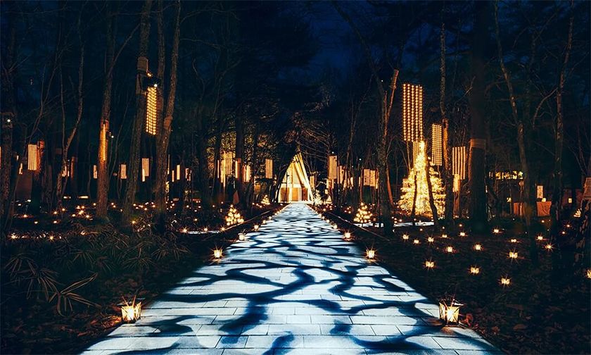 クリスマスキャンドルナイト18 星野リゾート 軽井沢ホテルブレストンコート
